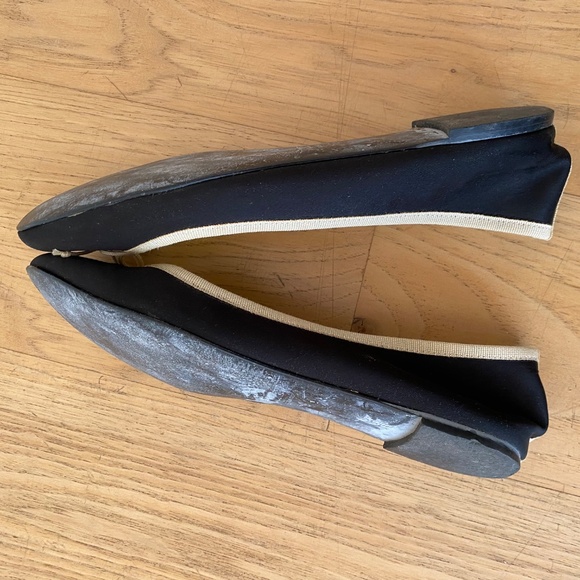 JCREW Black Satin Ballet Flats - Picture 5 of 5